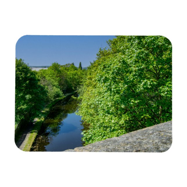 Huddersfield Broad Canal, Whitacre Mill Viaduct Magnet (Horisontell)