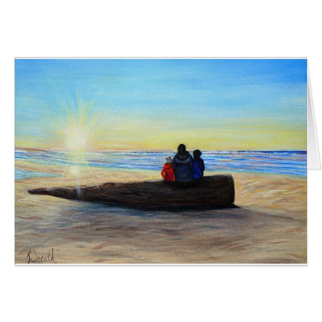 Huddled ToTillsammans Hälsningskort (Framsidan Horizontal)