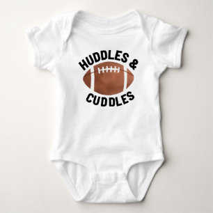 Huddles and Cuddles Amerikansk Fotboll Design T Shirt