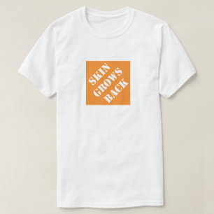 Huden Växer Igenom Roligt Pappa Humoristisk Fars D T Shirt