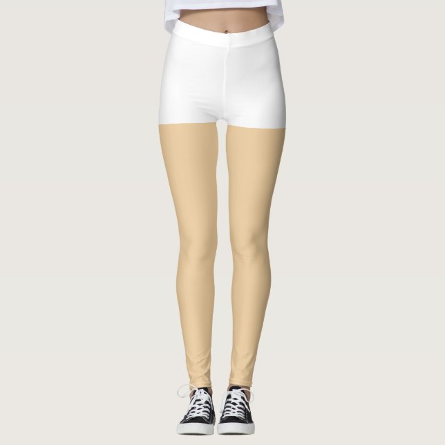 hudfärgton 28 leggings (Framsida)