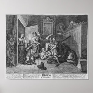 Hudibras Catechiz'd, pläterar dropp Poster