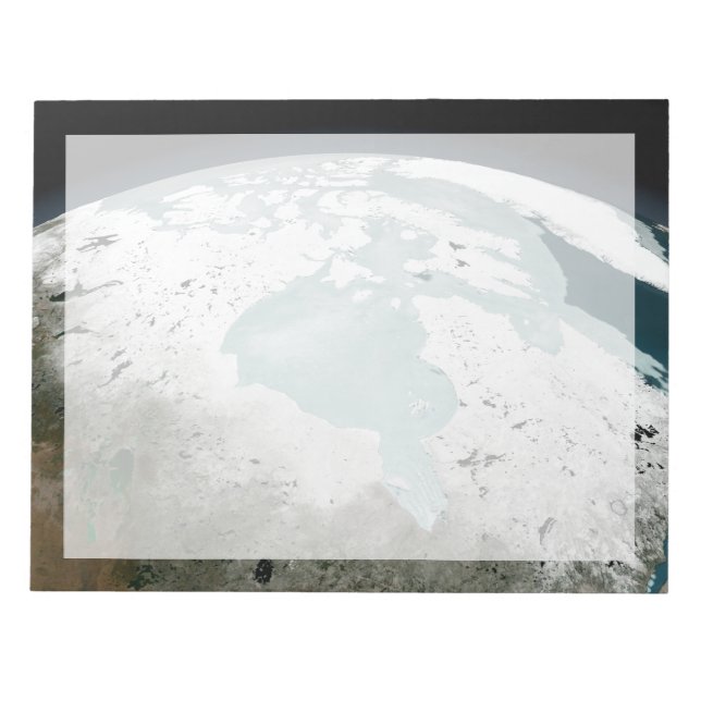 Hudson Bay Sea Ice 29 april 2006. Anteckningsblock (Framsida)