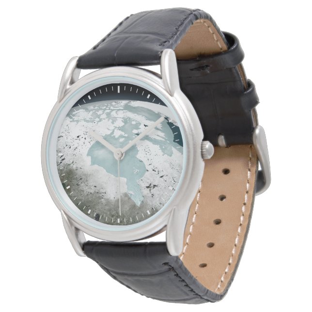 Hudson Bay Sea Ice 29 april 2006. Armbandsur (Vinklad)