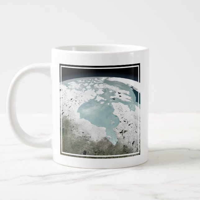 Hudson Bay Sea Ice 29 april 2006. Jumbo Mugg (Vänster)