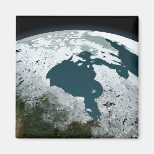 Hudson Bay Sea Ice Den 14 november 2005. Magnet