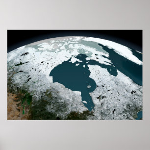 Hudson Bay Sea Ice Den 14 november 2005. Poster