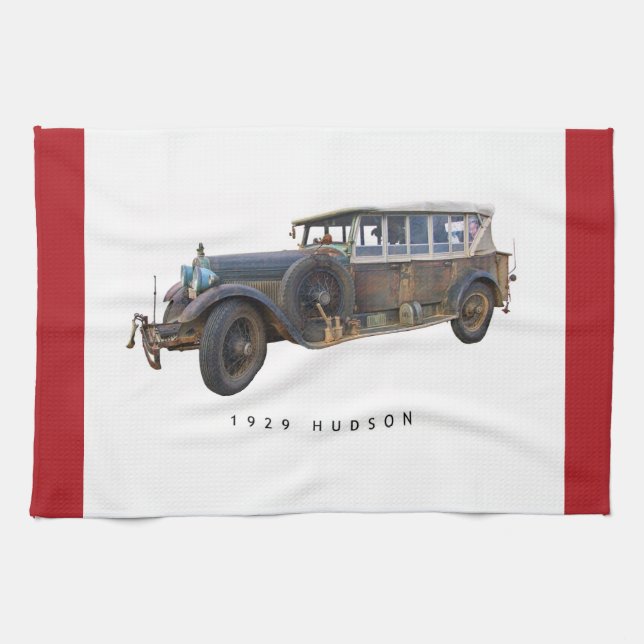 Hudson Car 1929 Kökshandduk (Horisontell)