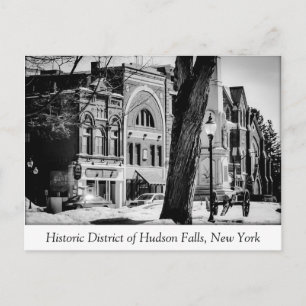 Hudson Falls historiska distrikt Vykort
