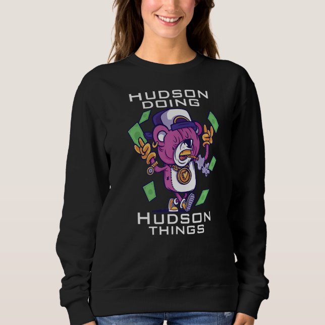 Hudson gör t shirt (Framsida)