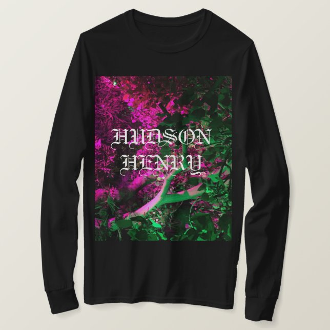 Hudson Henry mörkskjorta T-shirt (Design framsida)