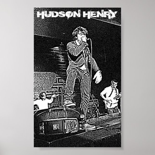 Hudson Henry Tour Poster (Framsidan)