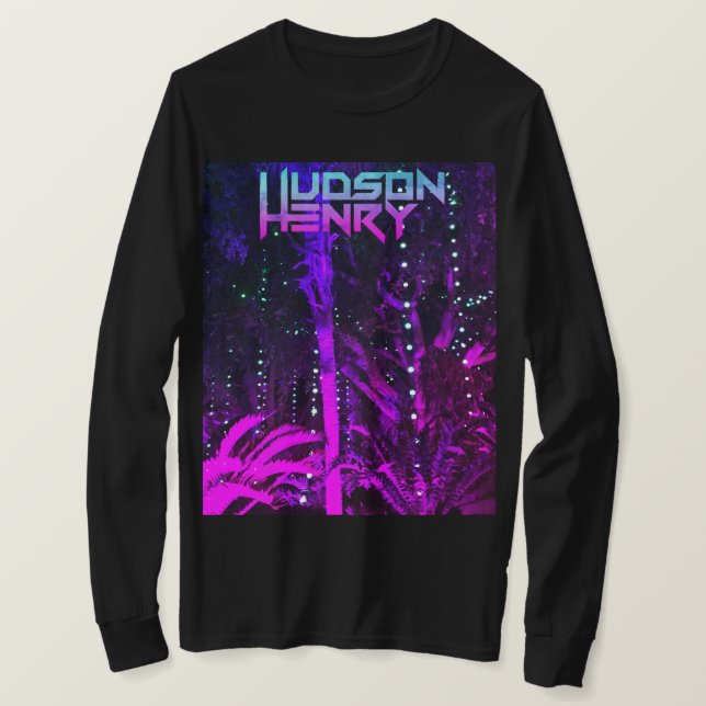 Hudson Henry vattenlångärmad T-shirt (Design framsida)