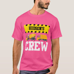 Hudson Konstruktionsbesättning Anpassad Soptrubb D T Shirt