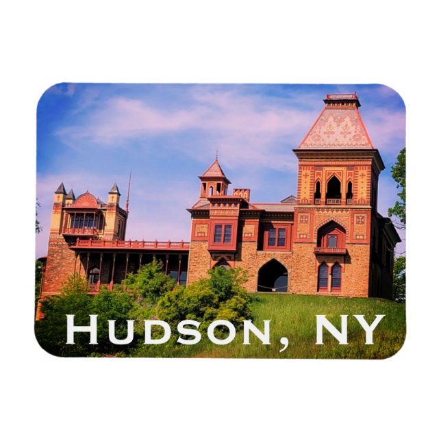 Hudson, NY - Frederic Church Gods Magnet (Horisontell)