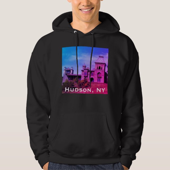 Hudson, NY - Upstate New York Gods Hoodie (Framsida)