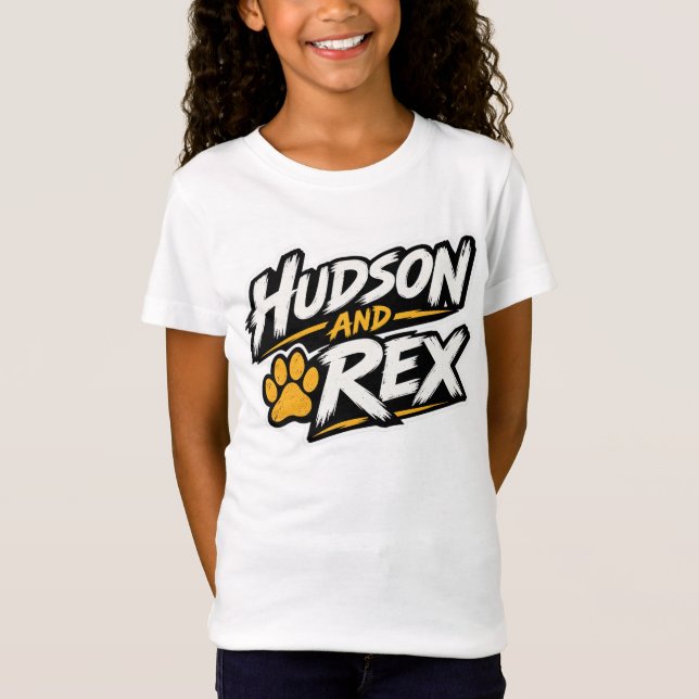 Hudson och Rex T Shirt (Framsida)
