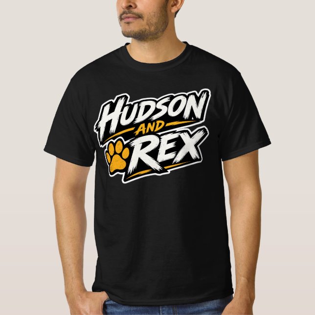 Hudson och Rex T Shirt (Framsida)