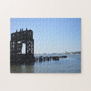 Hudson River Dock New York City NYC Photography Pussel