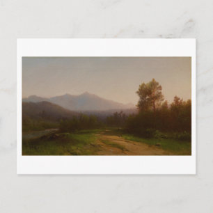 Hudson River Ligcape, c.1860-5 (olja på arbetsyta) Vykort