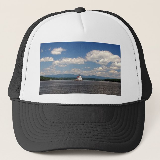 Hudson River Lighthouse Truckerkeps (Framsida)
