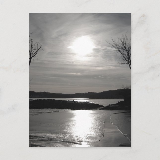 Hudson River Postcard Vykort (Framsida)