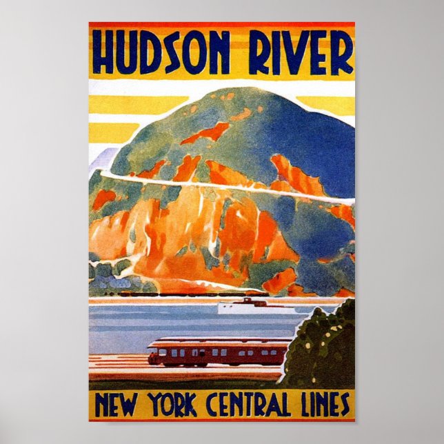 HUDSON RIVER POSTER (Framsidan)