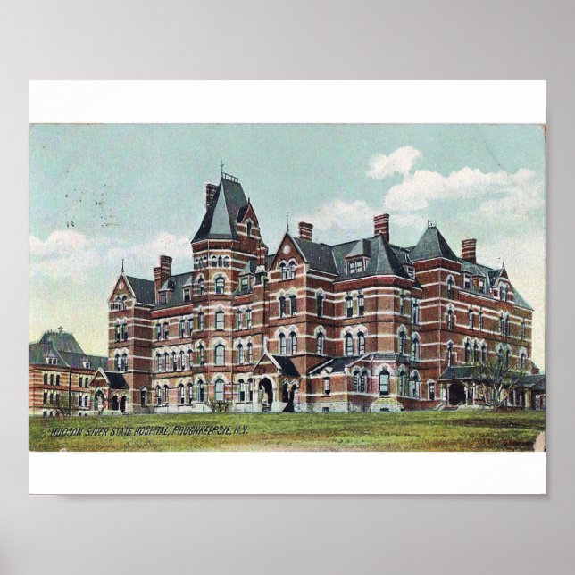 Hudson River State Hospital Poster (Framsidan)