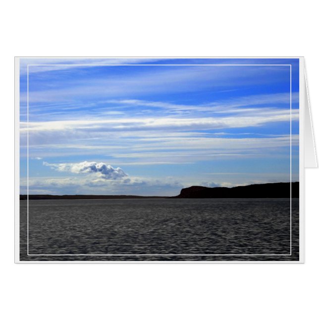 Hudson River Tittar södern Hälsningskort (Framsidan Horizontal)