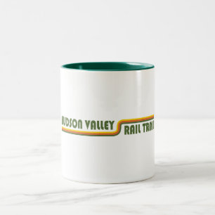 Hudson Valley Rail Trail New York Två-Tonad Mugg