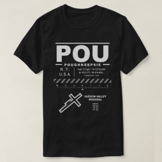 Hudson Valley Regional Airport POU USAA T Shirt