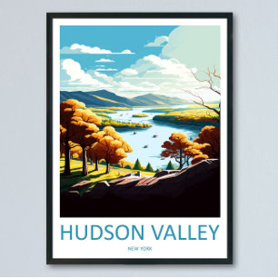 Hudson Valley Resa Print Väggkonst Hudson Valley
