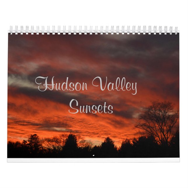 Hudson Valley Sunsets Kalender (Omslag)