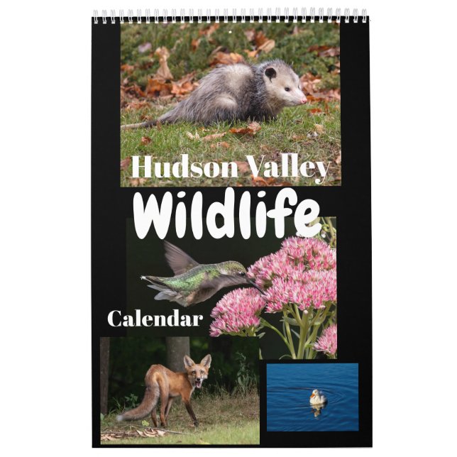 Hudson Valley Wildlife Calendar Kalender (Omslag)
