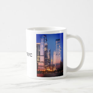 Hudson Yards (fartyg) Empire state Byggnad, NYC Kaffemugg
