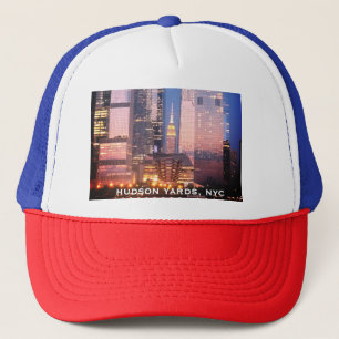 Hudson Yards (fartyg) Empire state Byggnad, NYC Keps