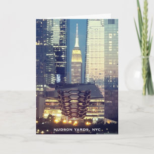 Hudson Yards (fartyg) Empire state Byggnad, NYC Kort