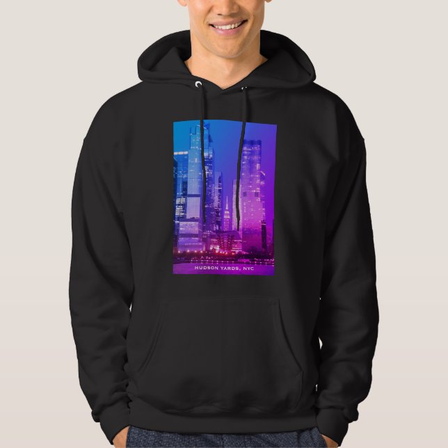 Hudson Yards (fartyg) Väster Side Manhattan, NYC Hoodie (Framsida)