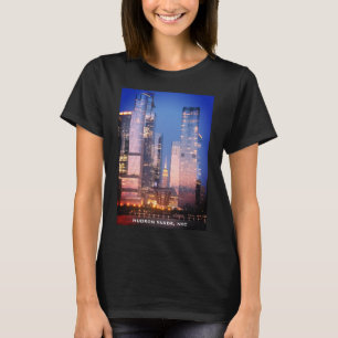 Hudson Yards (fartyg) Väster Side Manhattan, NYC T Shirt