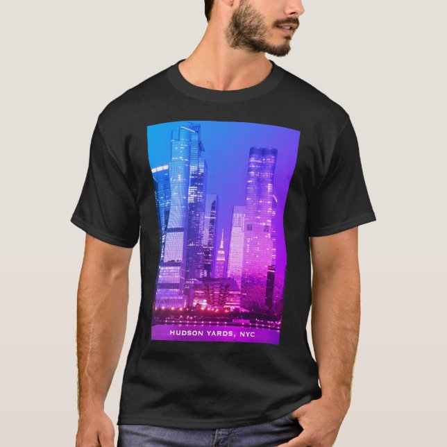 Hudson Yards (fartyget) Manhattan, NYC T Shirt (Framsida)