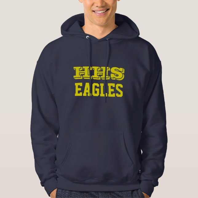 Hudsonville High School Prated Hoodie (Framsida)