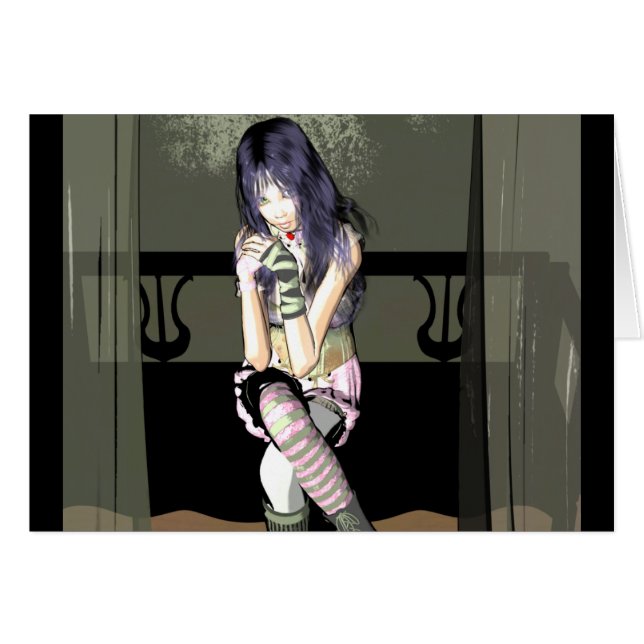 Hudsvulsttecknad OBS Kort (Framsidan Horizontal)