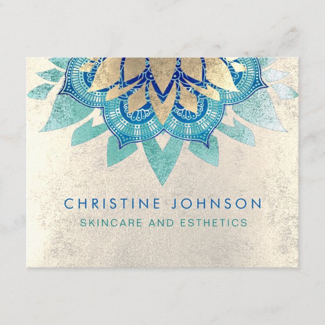 hudvård och estetik tilläggskort (Framsida)