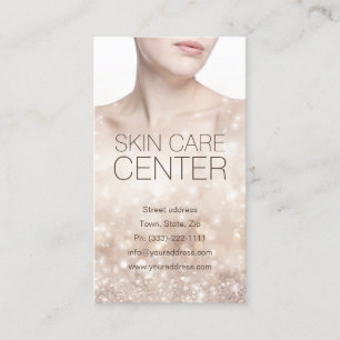Hudvårdscenter Dermatolog Shimming Card Visitkort