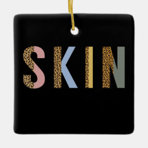 Hudvårdsskinkare älskare Retro Skin Kärlek Julgransprydnad Keramik