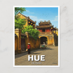 Hue Imperial City Vietnam Travel Vykort