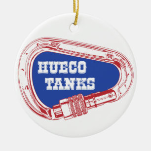 Hueco Tanks Carabiner Julgransprydnad Keramik