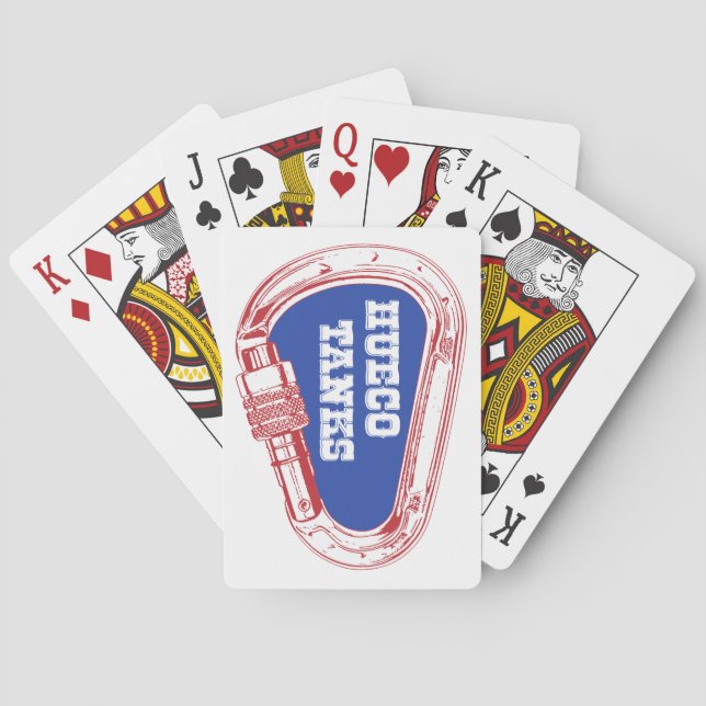 Hueco Tanks Carabiner Spel Kort (Baksidan)