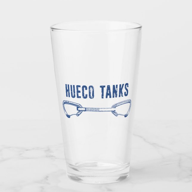 Hueco Tanks klättringsmöjlighet Quickdraw Glaskopp (Framsida)