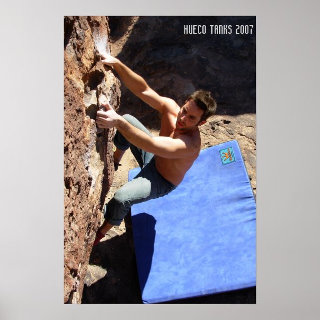 Hueco Tanks Texas 2007 Poster (Framsidan)